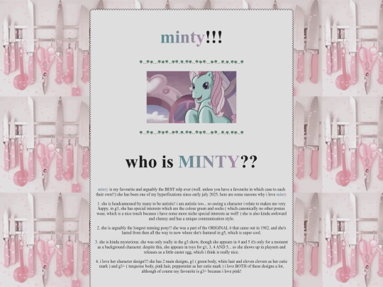 minty screenshot