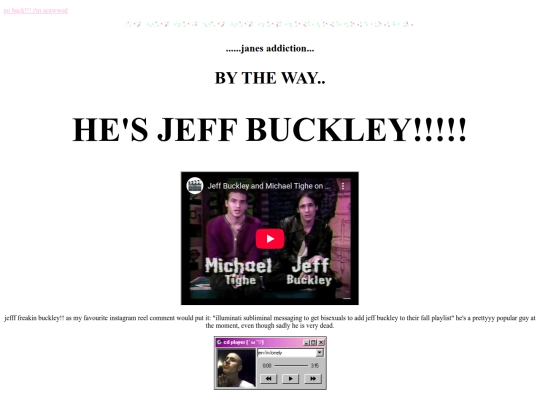 music/buckley screenshot