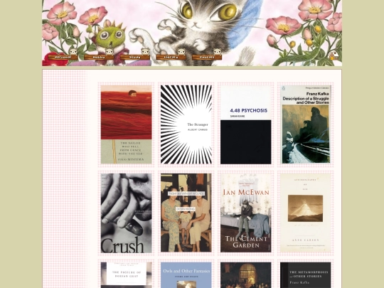 site/library/books screenshot