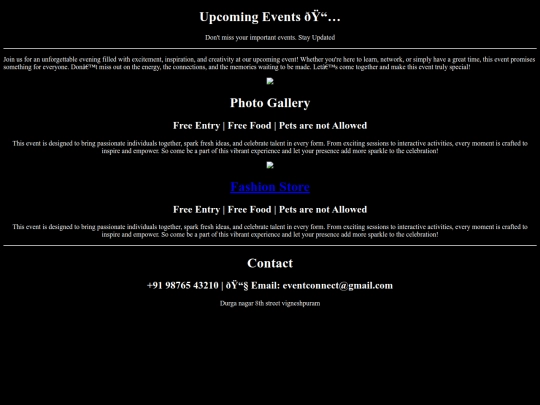 Event/event screenshot