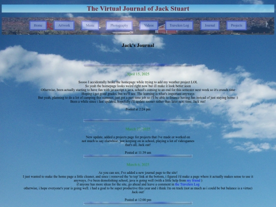 journal screenshot