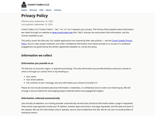 privacy screenshot