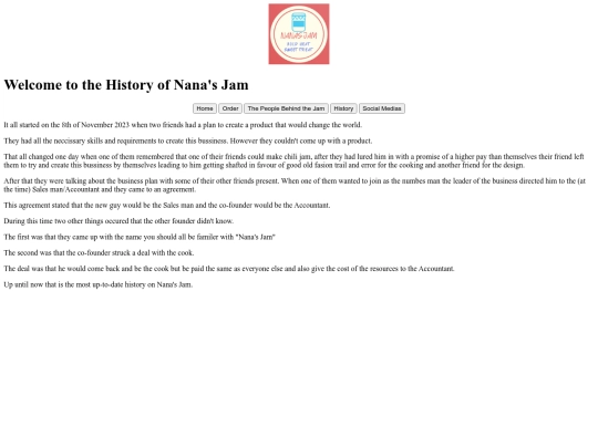 History/history screenshot
