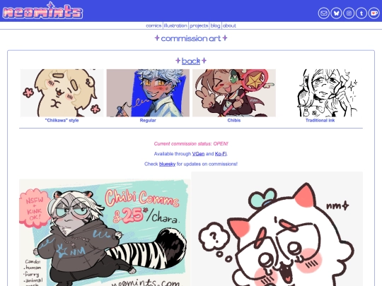 illustration/commissions screenshot