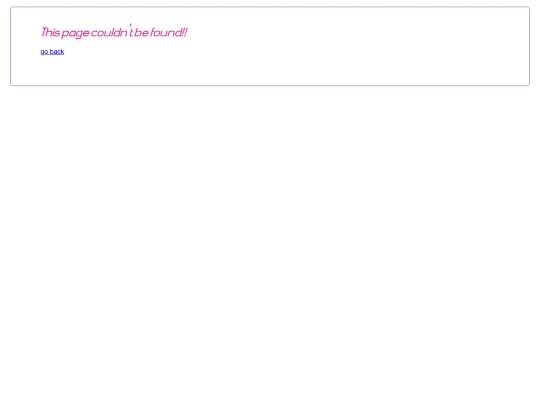 not_found screenshot