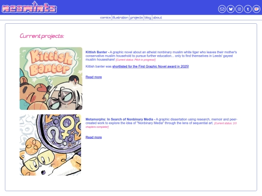 projects screenshot
