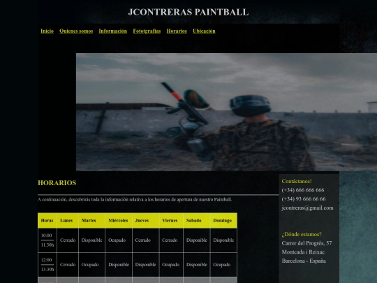 Horarios screenshot