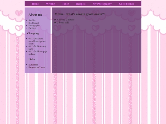 recipe-book screenshot