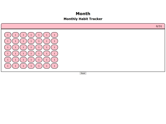 html/habit screenshot