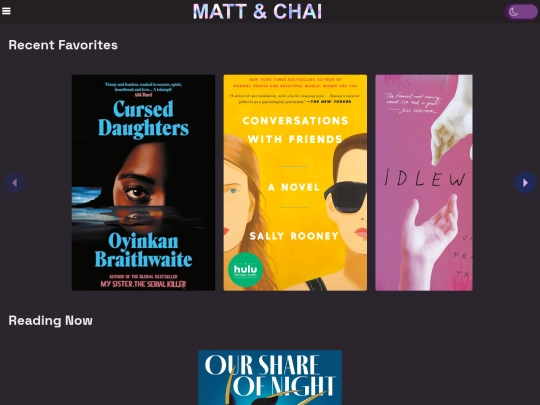 books screenshot