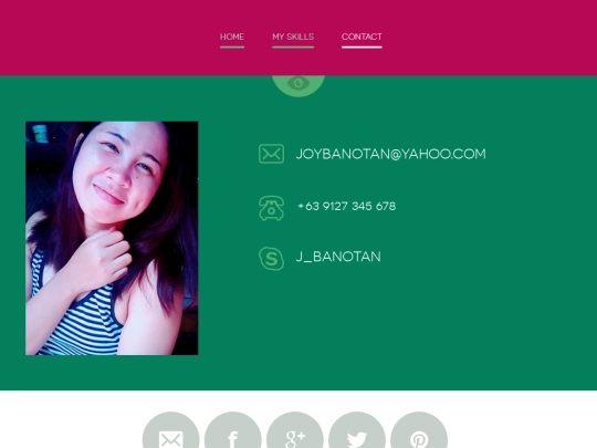 Contact screenshot