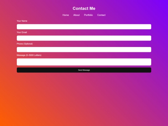 contact screenshot
