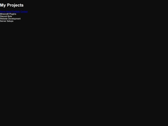 portfolio screenshot