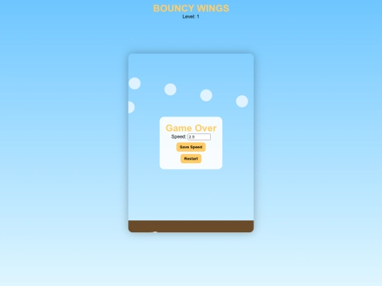 BouncyWings screenshot