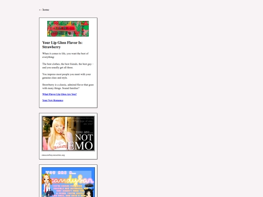 quiz screenshot