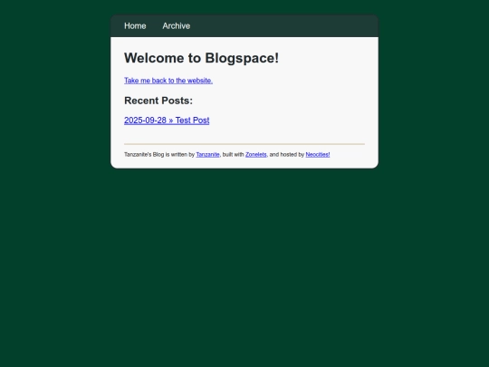 blog screenshot