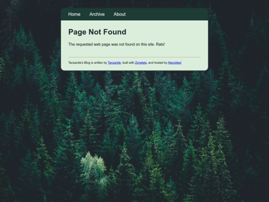 blog/not_found screenshot