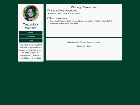 writingresource screenshot
