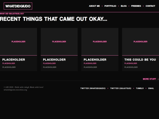 portfolio screenshot