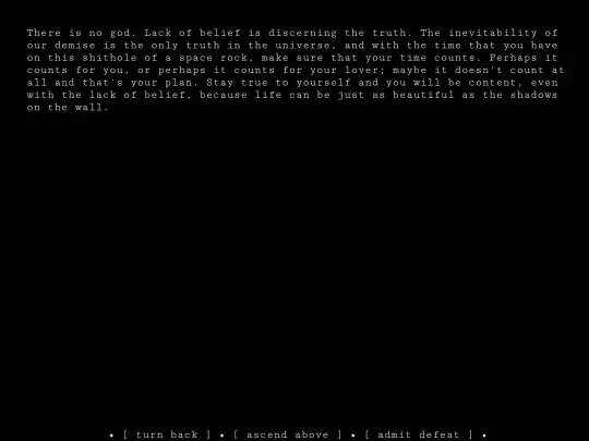 prose/the_truth screenshot