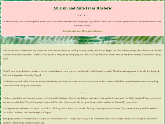 Writing/ableismandtransrights screenshot