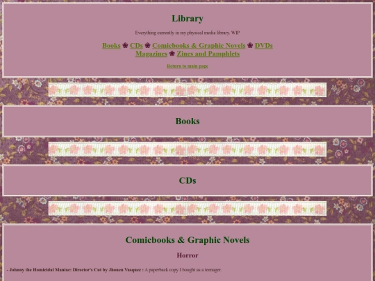 library screenshot
