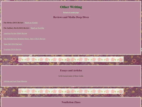 writing screenshot