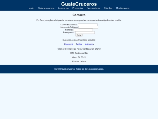 contacto screenshot