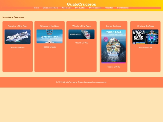 productos screenshot