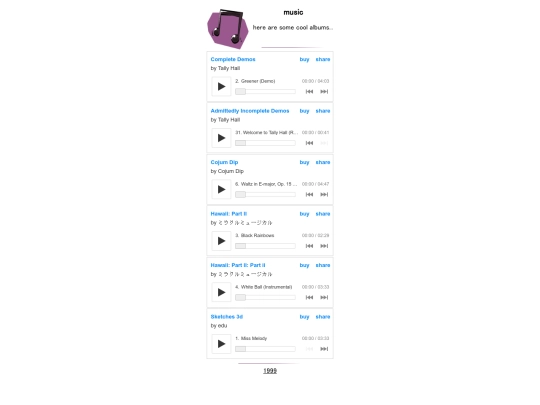 music screenshot