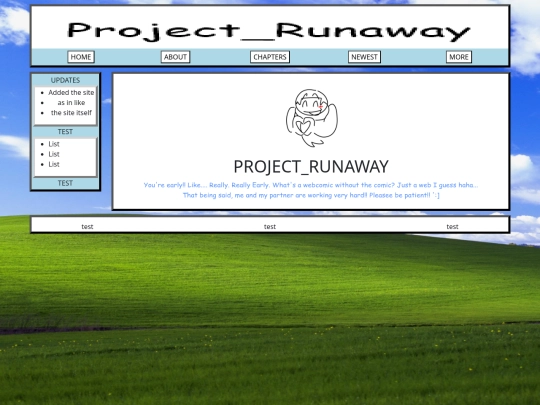 runaway/Home screenshot
