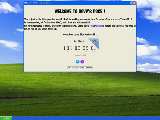 xp screenshot