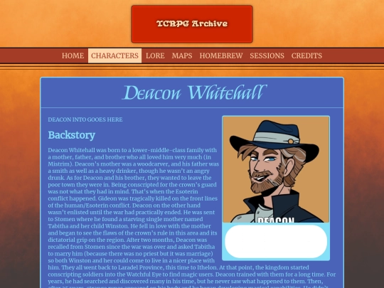 characters/deacon-whitehall screenshot