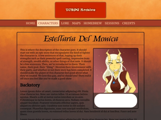 characters/stella-del-monica screenshot