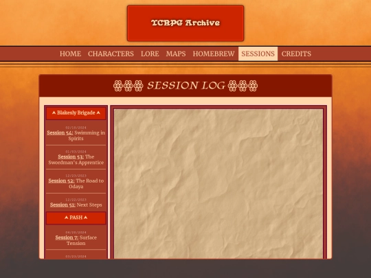 sessions-home screenshot