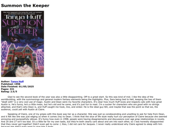 Reviews/summonthekeeper screenshot
