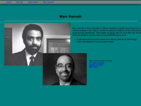 MarcHannah screenshot