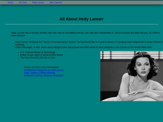 hedylamarr screenshot