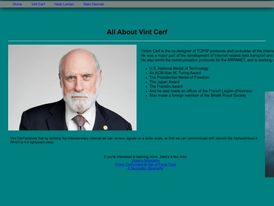 vintcerf screenshot