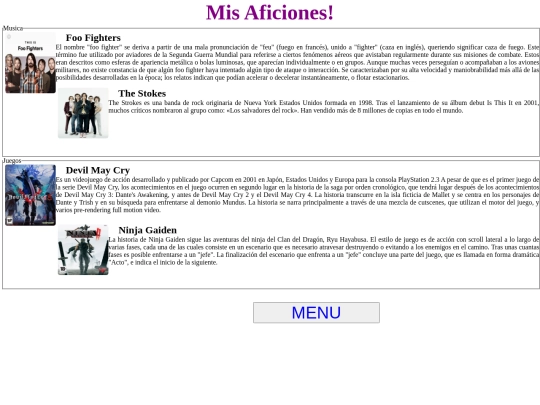 actividad 2.4/Aficiones screenshot
