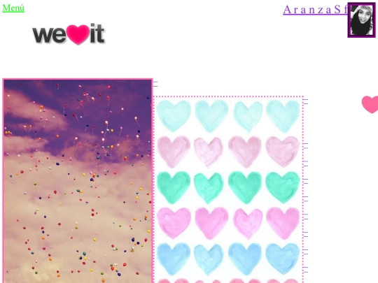 Aranza/diseopagina screenshot