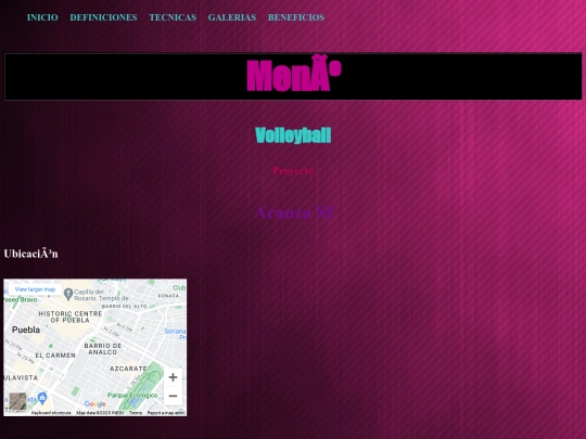 ProyectoB3/menu screenshot