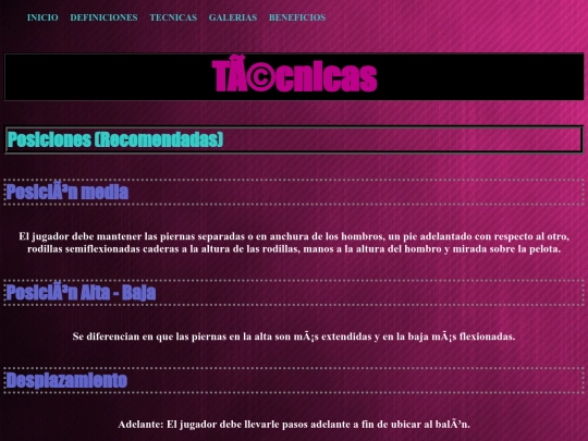 ProyectoB3/tecnicas screenshot
