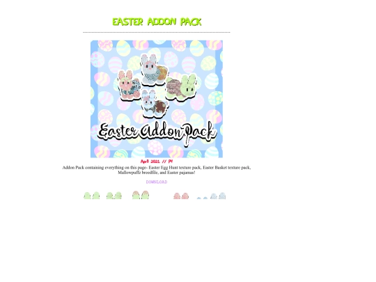 RESOURCES/addons/easter screenshot