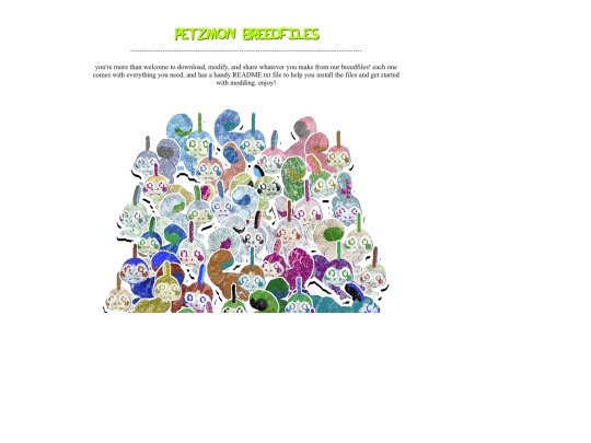 RESOURCES/breeds/petzmon screenshot