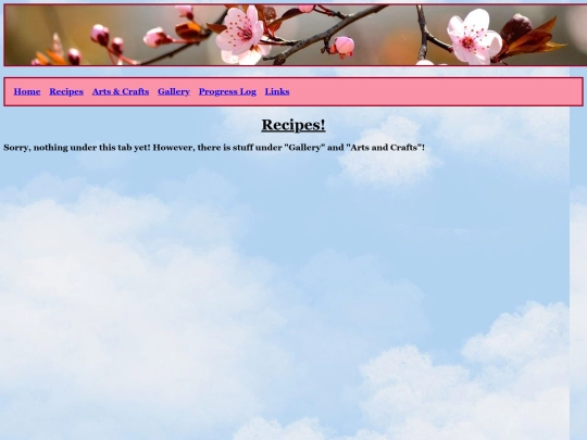 recipes screenshot