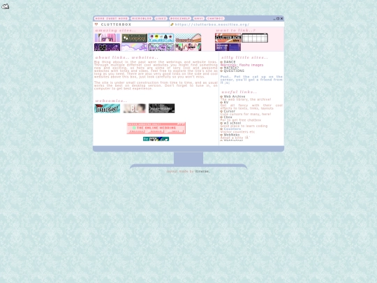 links screenshot