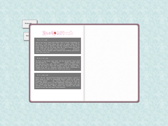 microblog/blog screenshot