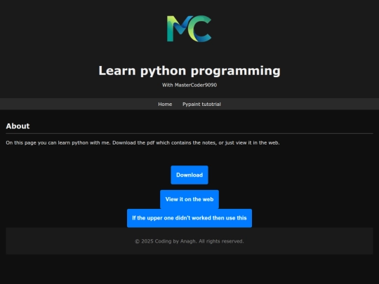 learn-python screenshot