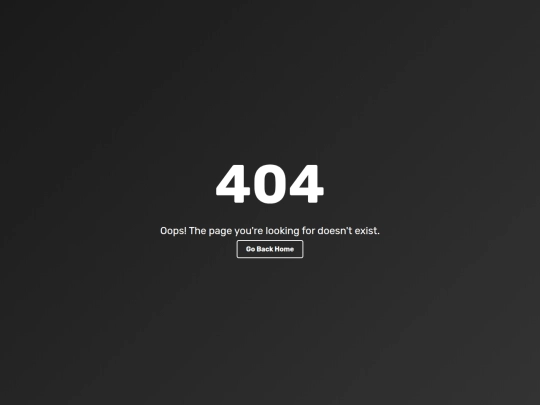 not_found screenshot